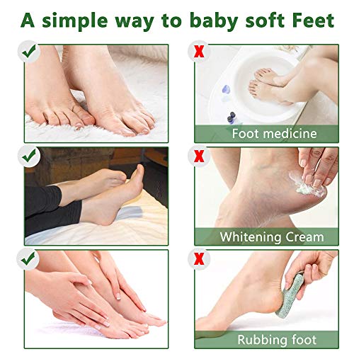 Liefiet Foot Peeling Mask Socks 5-Pack Tea Tree