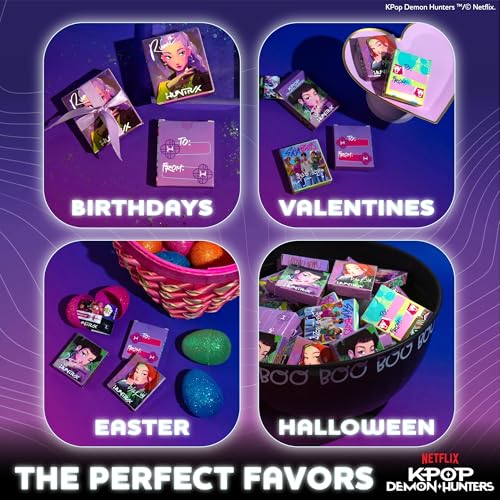 Kpop Demon Hunters Sticker Party Packs - 16 Boxes