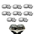 Shaver Replacement Blades for Skull Shaver Pitbull Replacement Blade,Replacement Heads for Pitbull Gold/Silver/Platinum Pro Shaver (8 Blades)