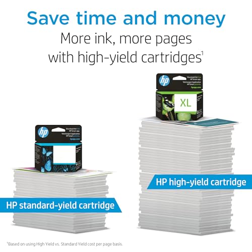 HP 902XL Black High-yield Ink Cartridge | Works with HP OfficeJet 6950, 6960 Series, HP OfficeJet Pro 6960, 6970 Series | Eligible for Instant Ink | T6M14AN