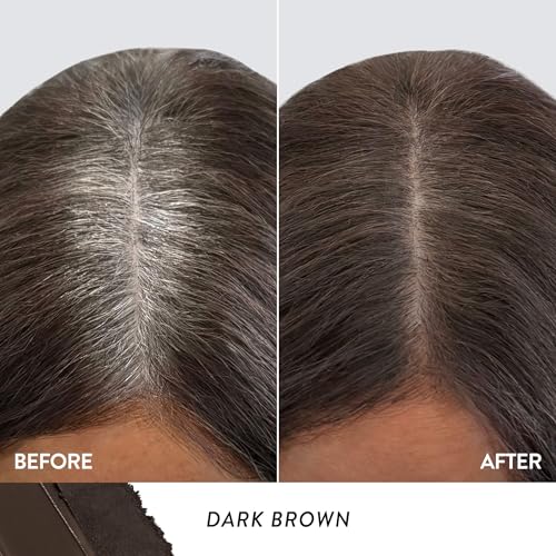 LAURA GELLER Root Touch-Up Hair & Brows Dark Brown 04 - Instant Gray Coverage