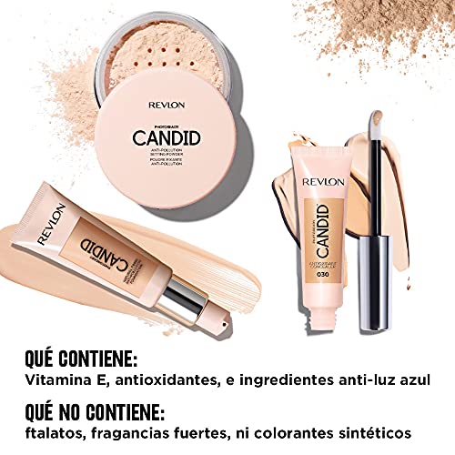 Revlon PhotoReady Candid Setting Powder, Anti-Pollution Antioxidant