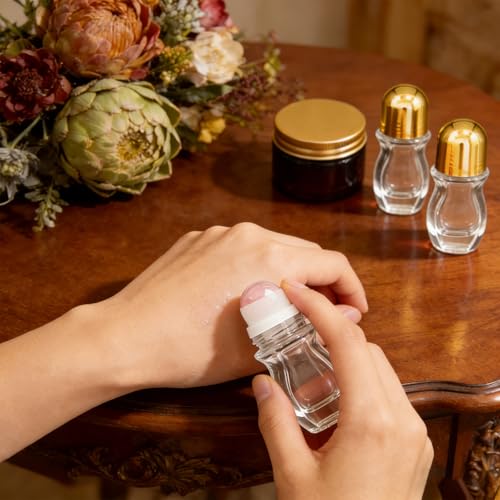 Rose Quartz Roller Bottle 50ml Essential Oil Perfume