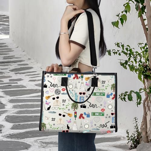LEVLO Album Merchandise Cosmetic Makeup Bag - Fans Gift Song Tour Concert Merch Zipper Pouch Bag (13 x 22LT)