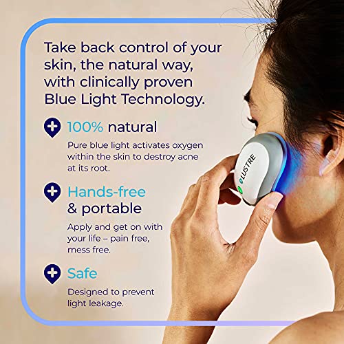 LUSTRE ClearSkin Trio Blue Light Acne Treatment Device