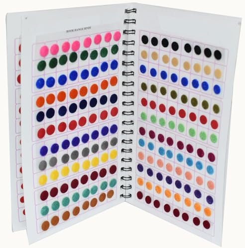 Velvet Bindi Stickers Booklet - 948 Multicolor Bindis with Mirror