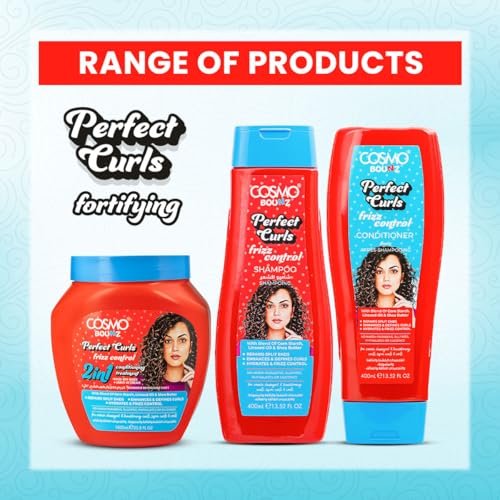 Cosmo Bounz Frizz Control 2-in-1 Curl Treatment 1000ml