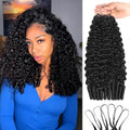 Burmese Curly Crochet Human Hair 120g 22 Inch