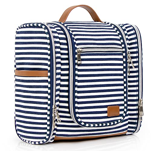 Hanging Travel Toiletry Bag with 10 Mesh Pockets