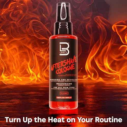 L3 Level 3 After Shave Spray Cologne - Softens Skin - Refreshes and Relieves Face and Skin - Moisturizing Formula Level Three After Shaving
