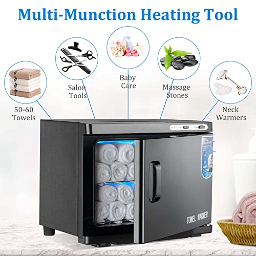 23L Hot Towel Warmer Cabinet with LED Light