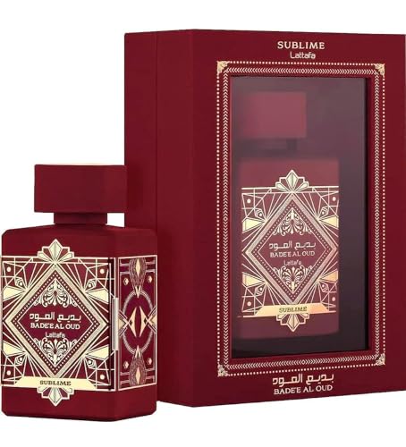 Lattafa Bade'e Al Oud Sublime Eau de Parfum 3.4oz Unisex Tropical Woody Fragrance