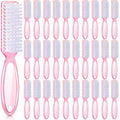 30 Pcs Nail Scrubber Brushes - Handle Grip Manicure Cleaning Tools