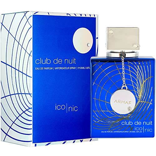 Armaf Club de Nuit Blue Iconic Eau de Parfum for Men, 3.6 oz