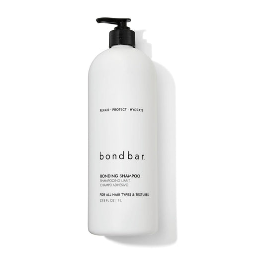 Bondbar Repairing Shampoo, Protects, Strengthens & Hydrates All Hair Types & Textures, Prevents Flyaways & Frizz, Adds Moisture & Shine, Vegan, Cruelty-Free, 33.8 Fl Oz