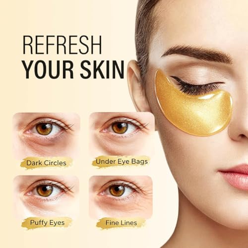 Maskiss 24K Gold Under Eye Patches (50 Pairs)
