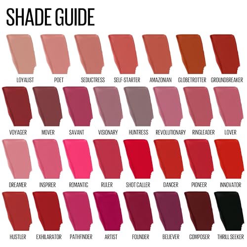 Maybelline Super Stay Matte Ink Liquid Lipstick Makeup, Long Lasting High Impact Color, Up to 16H Wear, Inspirer, Light Mauve Pink, 1 Count