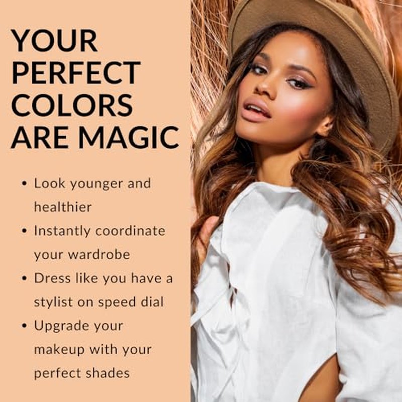 Color Me Beautiful Autumn Color Fan - 48 Essential Shades