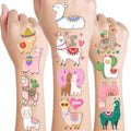 96 PCS Llama Temporary Tattoos - Fiesta Party Favors