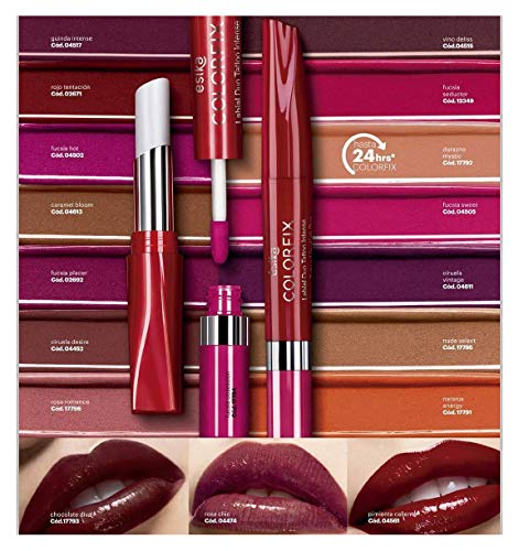 Esika Colorfix Duo Tattoo Lipstick 24HR - Rosa Chic