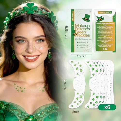 St Patrick's Day Temporary Tattoos - Shamrock Stickers