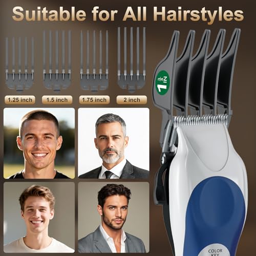 Wahl Clipper Guards 4-Pack 1.25"-2" Replacement - Premium PP Material