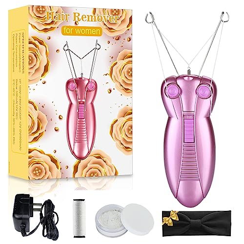 Electric Facial Hair Remover Epilator for Women - Gentle Cotton Thread