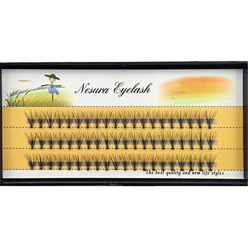 10D Individual Cluster False Eyelashes 6mm-16mm Black