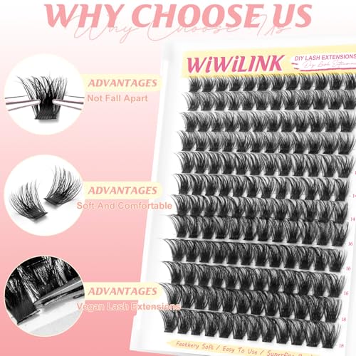 Lash Clusters Kit - Fluffy 10-18mm with Bond & Seal