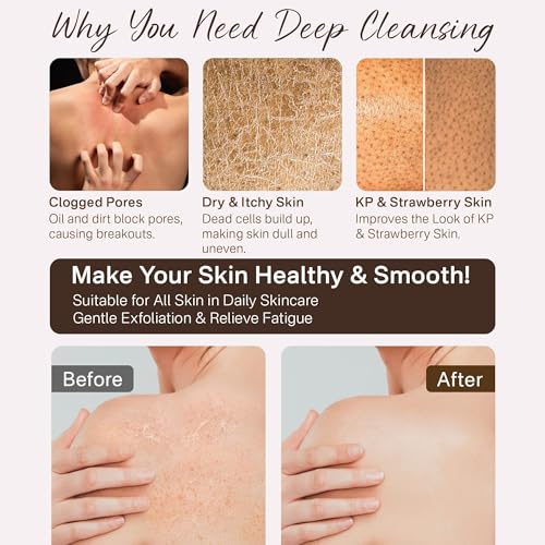 Korean Exfoliating Gloves 2-Pack | Dead Skin Remover