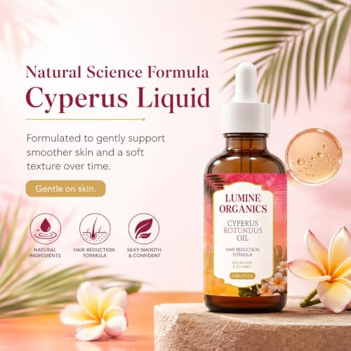 Natural Cyperus Rotundus Oil for Hair Removal - 60ML