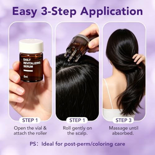 NUSPA Anti Hair Loss Serum with Ginseng & Rosemary - 13 Vials