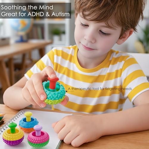 Silicone Thumb Rocker Fidget Toys - 4PCS Stress Relief Gadgets