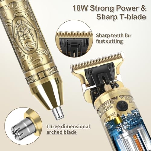 IsoLytrin Electric Foil Shaver & T-Blade Beard Trimmer Set
