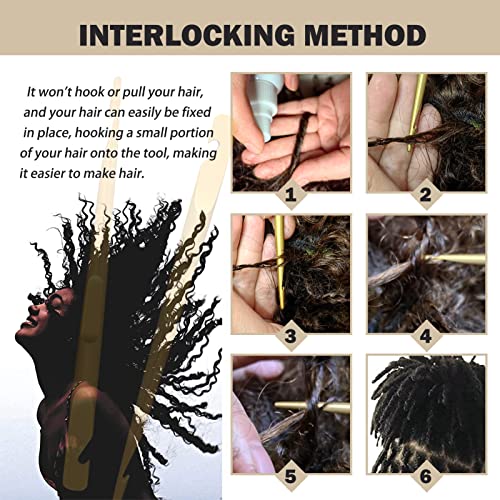 2PC Microlock Retightening Tool Set for Dreadlocks