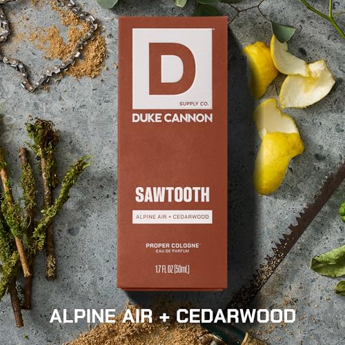 Duke Cannon Sawtooth Cologne - Fresh Woodsy Eau de Parfum