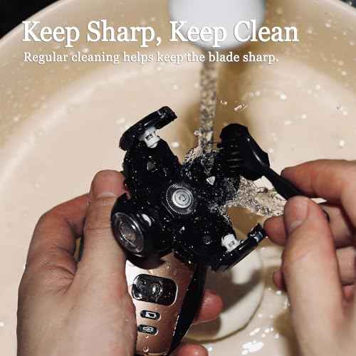 3-Pack Pro 5 Replacement Blade Refills for Freebirds Bald Head Shavers, Shaver Replacement Head for a Close and Smooth Shaving Experience