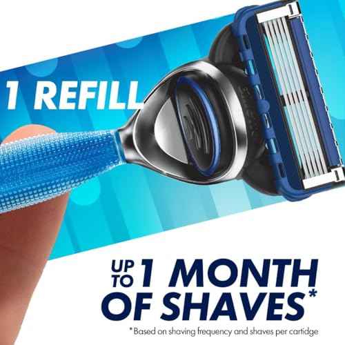 Gillette5 Mens Razor Blade Refills, 12 Count, Lubrastrip for a More Comfortable Shave