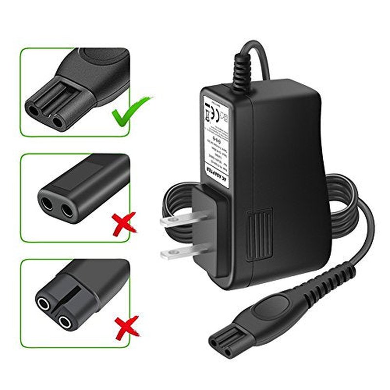 Outtag 15V Charger Cord Compatible with Philips Norelco HQ8505 3000 5000 6000 7000 9000 Series, Multigroom MG5750 MG7750 MG7770 MG7790 QP6531 BG7030 BG7040 BG5025 S9987 Shaver Trimmer Power Cord