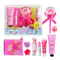 M&U Lip Gloss Set for Girls – 11pc Kit with Fun Shapes