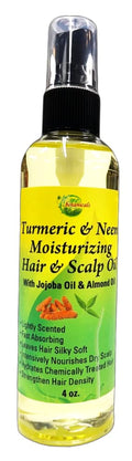 Turmeric & Neem Moisturizing Hair & Scalp Oil with Jojoba & Almond Oil