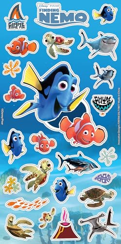 Finding Nemo Party Favor Bundle - 50 Tattoos & 150 Stickers