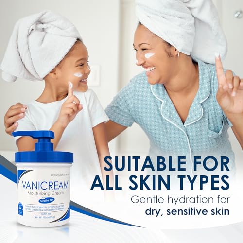 Vanicream Moisturizing Cream, 16 oz Pump - Sensitive Skin