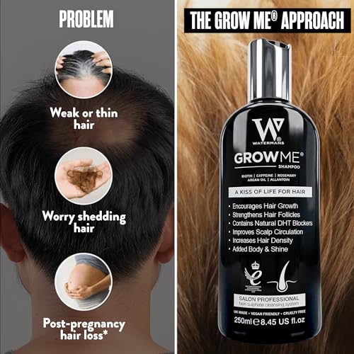 Watermans Grow Me Hair Growth Shampoo - Biotin & Rosemary 8.45oz