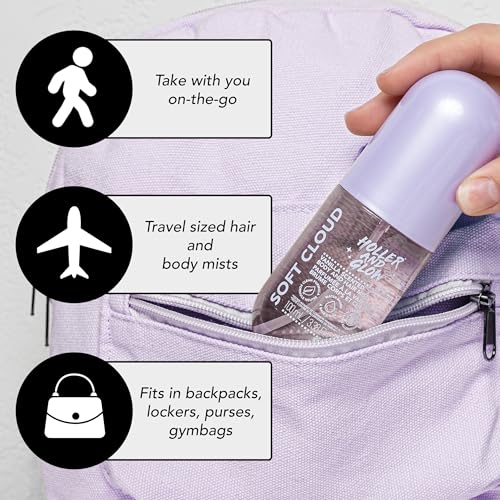 Holler Soft Cloud Vanilla Scented Body & Hair Mist - 3.38 Fl Oz - Variation of Soft Cloud - Vanilla