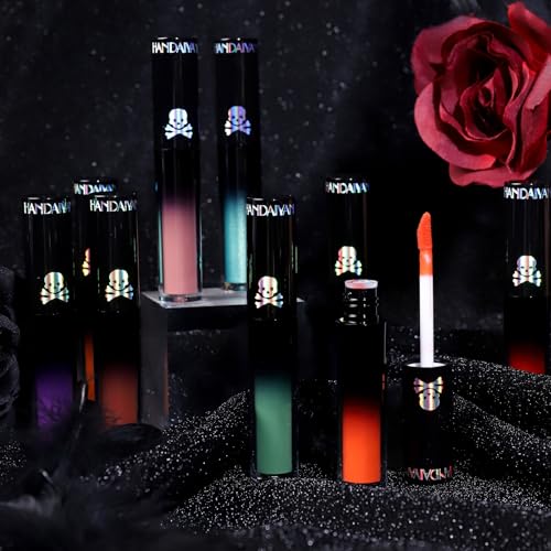 4-Piece Matte Liquid Lipstick Set – Long-Lasting Waterproof