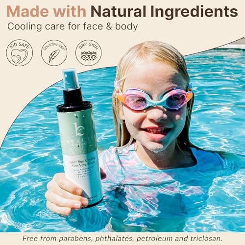 After Sun Cooling Aloe Vera Spray - Fast Absorbing Relief