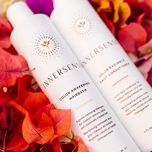 Innersense Color Awakening Hairbath Shampoo + Color Radiance Daily Conditioner Set