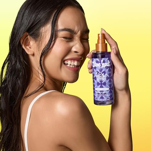 Tree Hut Violet Victory Body & Hair Mist 6 oz Alcohol-Free Hydrating Fragrance