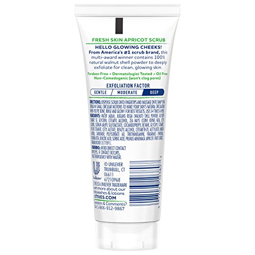 St. Ives Fresh Skin Scrub, Apricot, 1 oz (Travel Size)